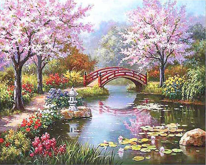Cherry Blossom Bridge design