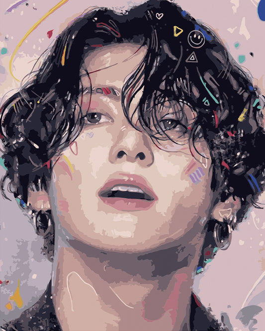 Confetti Portrait No. 2 design
