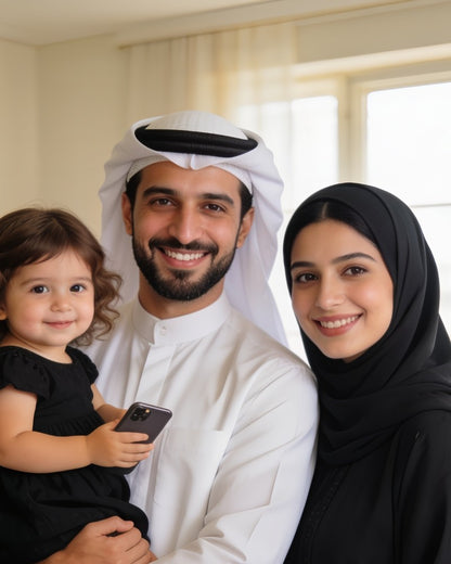 Example family photo